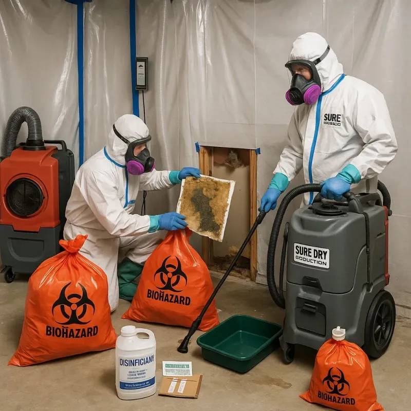 Contaminated Water Handling Protocols process in Carson City, MI