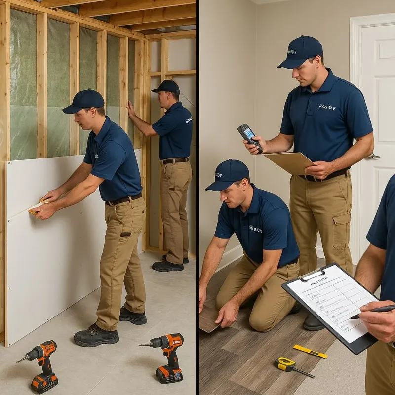 Repairs and Reconstruction process in Carson City, MI